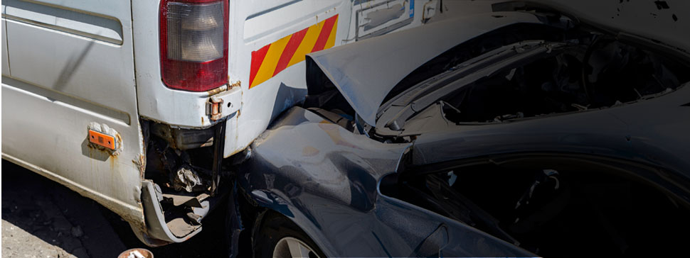 Unsecured vehicle causing workplace hazards
