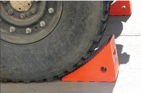 Checkers Urethane Wheel Chocks